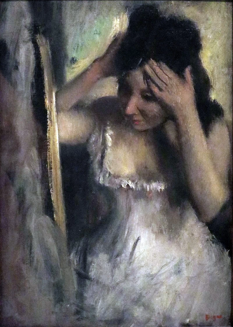 Donna che si pettina allo specchio - Norton Simon Museum